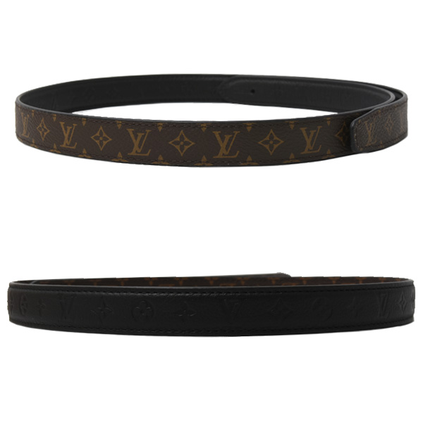 ルイヴィトン 服飾小物 レディース ベルト フラワーグラム 30MM リバーシブル M8373U Louis Vuitton 中古