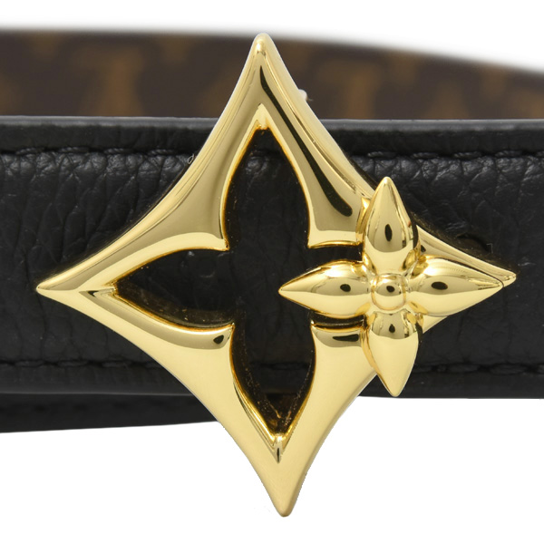 ルイヴィトン 服飾小物 レディース ベルト フラワーグラム 30MM リバーシブル M8373U Louis Vuitton 中古