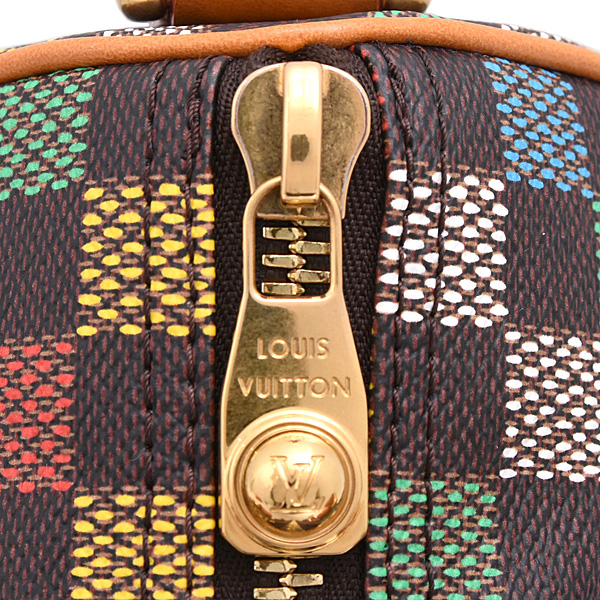 ルイヴィトン バッグ メンズ レディース ダミエ キーポル バンドリエール 25 ファレルウィリアムス ハンドバッグ ショルダーバッグ 2WAY マルチカラー N00148 Louis Vuitton 中古