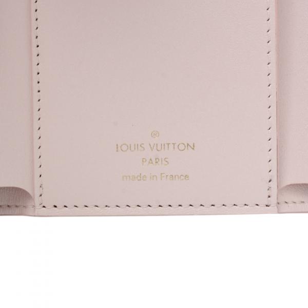 ルイヴィトン Louis Vuitton ポルトフォイユカプシーヌ コンパクト 三つ折り財布 コンパクトウォレット LVバイザプール シェイデッドピンク M83686 中古