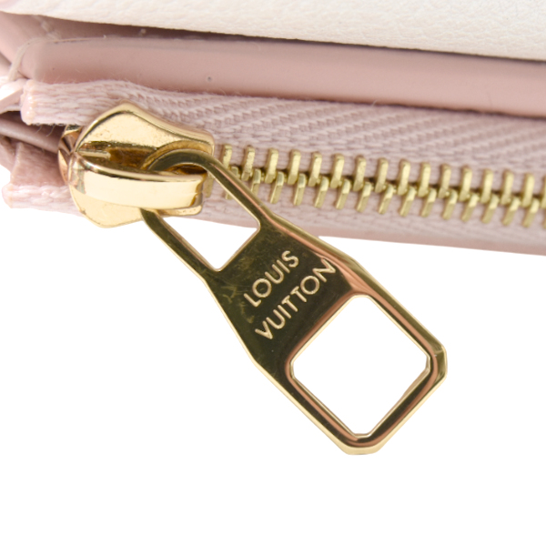 ルイヴィトン Louis Vuitton ポルトフォイユカプシーヌ コンパクト 三つ折り財布 コンパクトウォレット LVバイザプール シェイデッドピンク M83686 中古