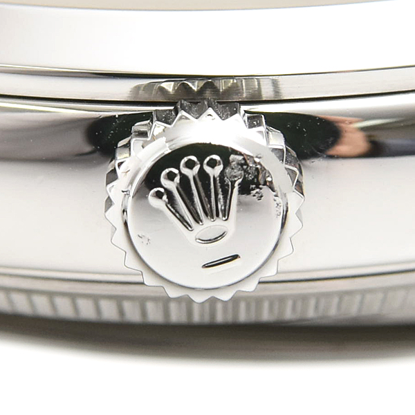 ロレックス 時計 メンズ エアキング ホワイトスモールローマ文字盤 自動巻き U番 ステンレス ROLEX 14000 SS 中古