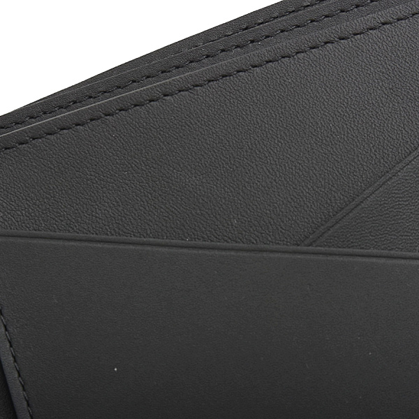 ルイヴィトン 財布 メンズ ポルトフォイユ ミュルティプル 二つ折り札入れ モノグラム トリヨン ブラック  Louis Vuitton M82072 中古
