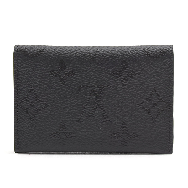 ルイヴィトン カードケース メンズ ポルト カルトスリム モノグラムミッドナイト ブラック Louis Vuitton M26733 中古