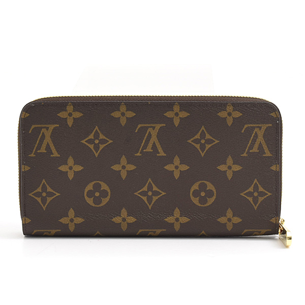 ルイヴィトン 財布 レディース モノグラム ジッピーウォレット ラウンドファスナー長財布 Louis Vuitton M41895 中古