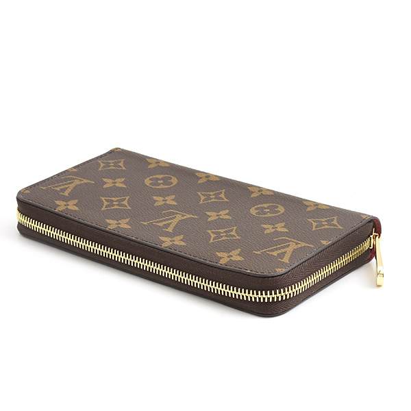 ルイヴィトン 財布 レディース モノグラム ジッピーウォレット ラウンドファスナー長財布 Louis Vuitton M41895 中古