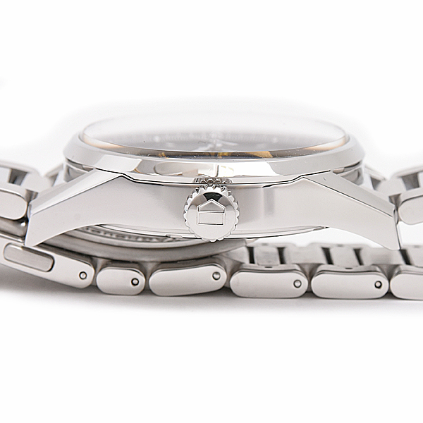 タグホイヤー 時計 メンズ カレラ キャリバー5 自動巻き 裏スケ ブラック文字盤 ステンレス SS TAG Heuer WAR201A-1 中古