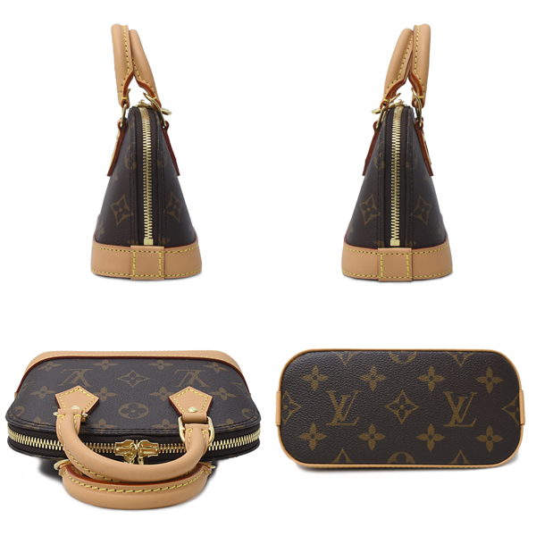 ルイヴィトン バッグ レディース ナノアルマ ハンドバッグ 2WAY モノグラム Louis Vuitton M82717 中古