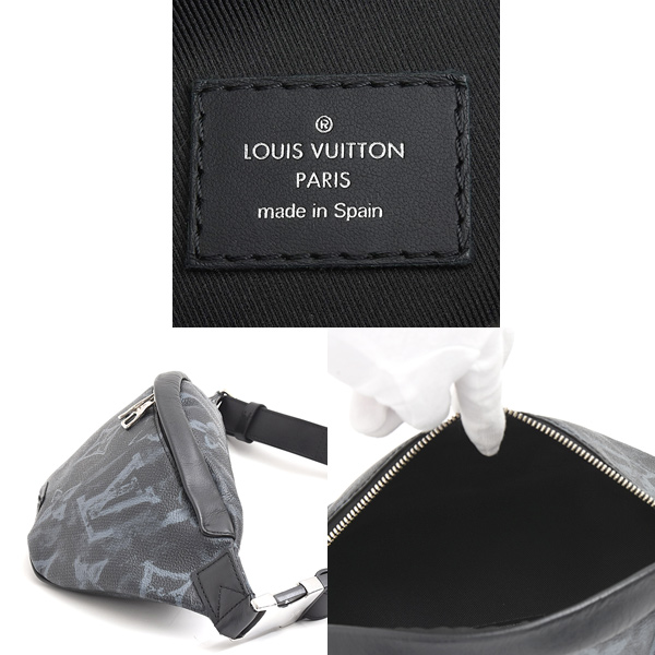 ルイヴィトン バッグ メンズ ディスカバリー バムバッグNM ボディバッグ モノグラムパステル ノワール Louis Vuitton M57276 中古