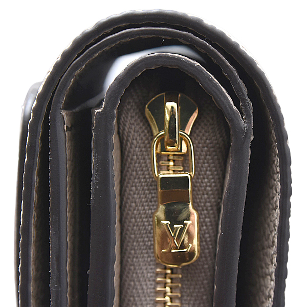 ルイヴィトン 財布 レディース ポルトフォイユクレア モノグラムアンプラント トゥルトレール クレーム LOUIS VUITTON M29452 中古
