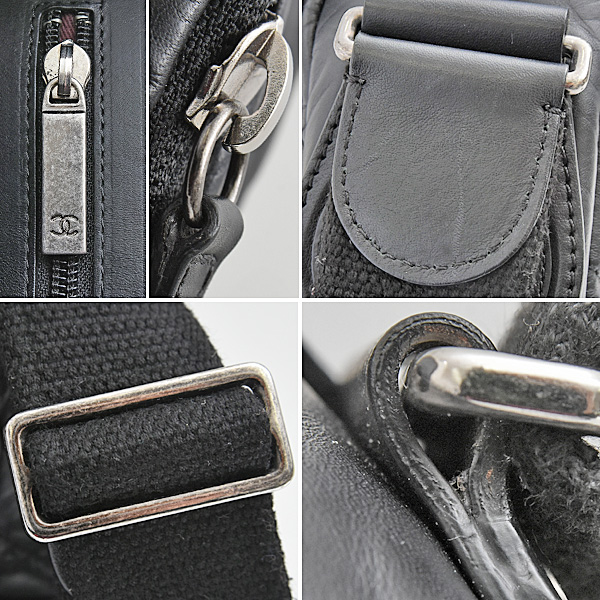 シャネル バッグ レディース マトラッセ コココクーン ショルダーバッグ レザー ブラック 本革 COCO COCOON CHANEL 中古