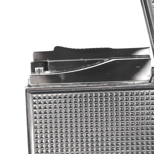 デュポン S.T.Dupont ローラガスライター ライン2 ダブルバーナー ブラゾン 紋章 シルバー メンテナンス済み 中古