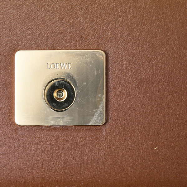 ロエベ バッグ レディース ゴヤ スモール ショルダーバッグ レザー イエローグラデーション LOEWE 中古