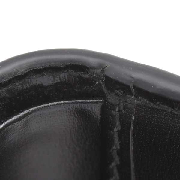 グッチ 財布 メンズ ダブルG 二つ折り財布 GG リミテッドエディション エキゾチック パイソン レザー ブラック 597609 GUCCI 中古