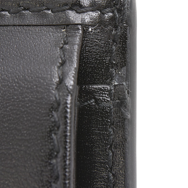 グッチ 財布 メンズ ダブルG 二つ折り財布 GG リミテッドエディション エキゾチック パイソン レザー ブラック 597609 GUCCI 中古