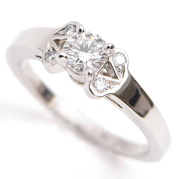 カルティエ 指輪 レディース バレリーナ ダイヤ リング D0.30ct 49号 プラチナ Cartier PT950 中古