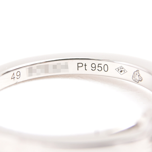 カルティエ 指輪 レディース バレリーナ ダイヤ リング D0.30ct 49号 プラチナ Cartier PT950 中古