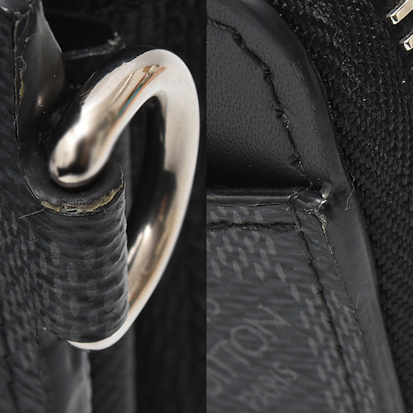 ルイヴィトン 財布 メンズ ダミエグラフィット ジッピー ドラゴンヌ 長財布 クラッチバッグ Louis Vuitton N60379 中古