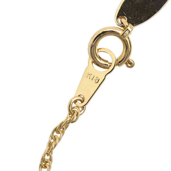 クリスチャンベルナール ネックレス パフュームボトルデザイン R0.15ct D0.08ct イエローゴールド K18YG Christian Bernard 中古