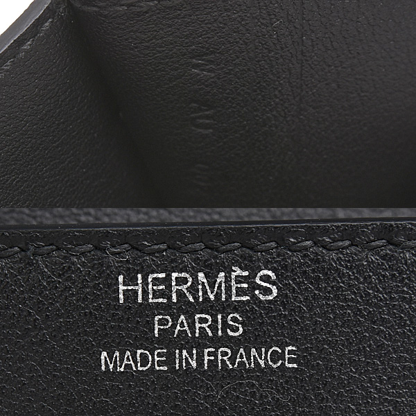 エルメス バッグ レディース メンズ エランポケット24 ウエストバッグ W刻 ヴォースイフト ブラック HERMES 中古