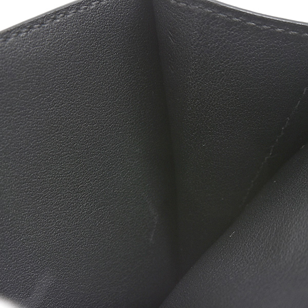 エルメス バッグ レディース メンズ エランポケット24 ウエストバッグ W刻 ヴォースイフト ブラック HERMES 中古