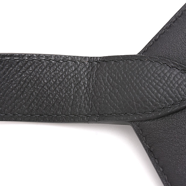 エルメス バッグ レディース メンズ エランポケット24 ウエストバッグ W刻 ヴォースイフト ブラック HERMES 中古