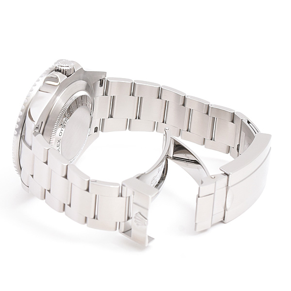 ロレックス 時計 メンズ シードゥエラー ランダム 自動巻 ブラック文字盤 ステンレス ROLEX 126600 SS 中古