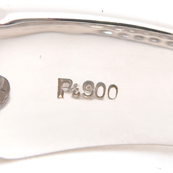 ダイヤモンド 指輪 レディース パヴェダイヤモンド リング D2.04ct 14号 プラチナ ノンブランド PT900 中古