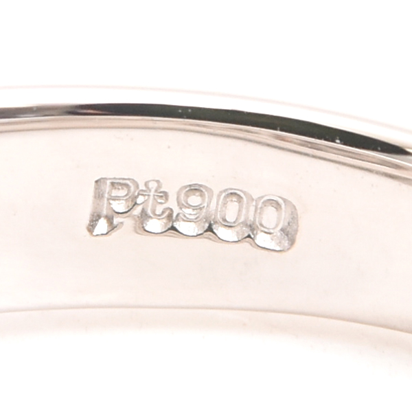 ダイヤモンド PT900 マーキスカット イエローダイヤモンド リング D0.684ct 0.56ct 10号 プラチナ ノンブランド PT900 中古