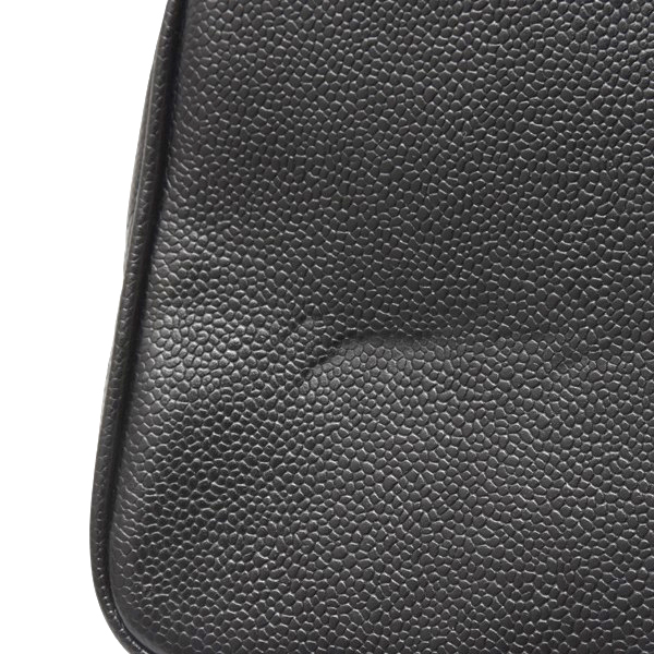 シャネル バッグ レディース マトラッセ 復刻トート ハンドバッグ ショルダー キャビアスキン ブラック CHANEL 中古