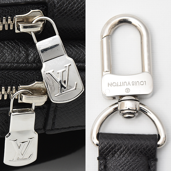 ルイヴィトン バッグ メンズ タイガ アヴェニュー スリングバッグ ショルダーバッグ ボディバッグ ノワール M30863 Louis Vuitton 中古