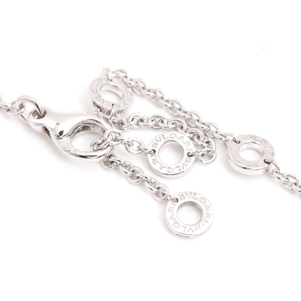 ブルガリ ネックレス レディース アストラーレ チェルキ ダイヤ ネックレス ホワイトゴールド BVLGARI 750WG 中古