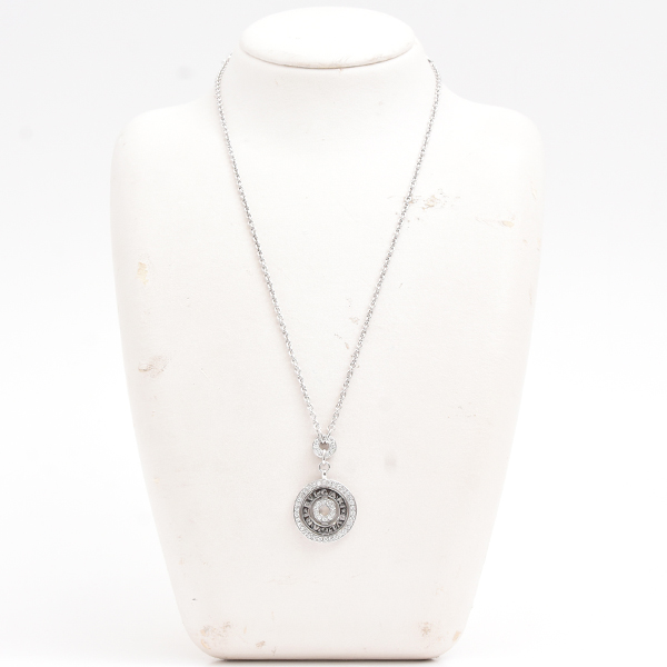 ブルガリ ネックレス レディース アストラーレ チェルキ ダイヤ ネックレス ホワイトゴールド BVLGARI 750WG 中古