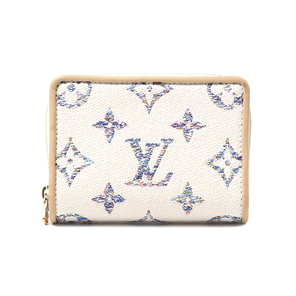 ルイヴィトン 財布 レディース モノグラムジャガード ポルトフォイユ ルー 二つ折り財布 キャンバス マルチカラー M83500 Louis Vuitton 中古