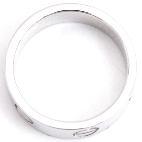 カルティエ 指輪 レディース ラブリング 52号 プラチナ Cartier PT950 中古