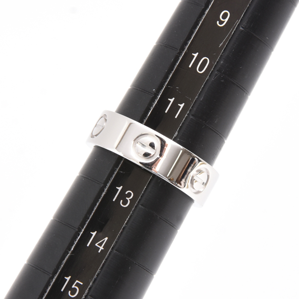 カルティエ 指輪 レディース ラブリング 52号 プラチナ Cartier PT950 中古