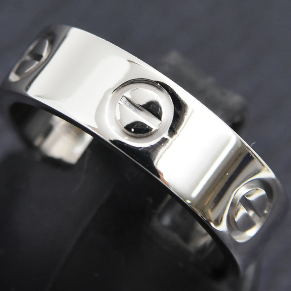 カルティエ 指輪 レディース ラブリング 52号 プラチナ Cartier PT950 中古