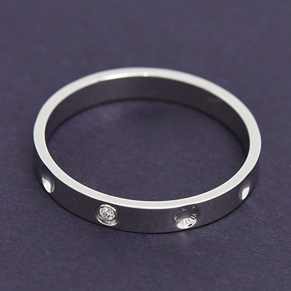 ルイヴィトン 指輪 メンズ リング アリアンス アンプラント 1Pダイヤ 刻印サイズ70 実測29号程 プラチナ Louis Vuitton Q9F01F PT950 中古