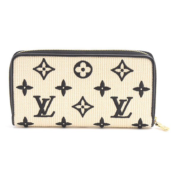 ルイヴィトン 財布 レディース ジッピーウォレット 長財布 モノグラム LVバイザプール アイボリー M82529 Louis Vuitton 中古