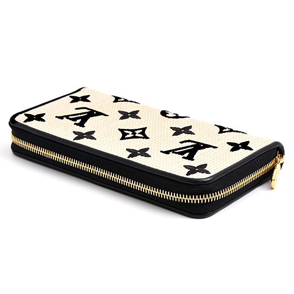 ルイヴィトン 財布 レディース ジッピーウォレット 長財布 モノグラム LVバイザプール アイボリー M82529 Louis Vuitton 中古