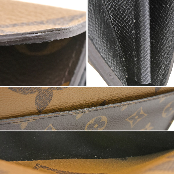 ルイヴィトン 財布 レディース ポルトフォイユ サラ モノグラム ジャイアント リバース ロングウォレット Louis Vuitton M80726 中古