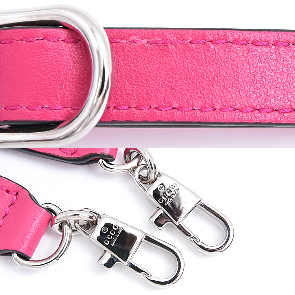 グッチ バッグ レディース ミニ ショルダーバッグ GGマトラッセ 3WAY ピンク系 マゼンダ GUCCI 723777 中古