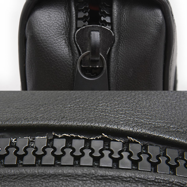 ボッテガヴェネタ バッグ メンズ セカンドバッグ クラッチバッグ マキシイントレチャート ラムスキン ブラック BOTTEGA VENETA 中古