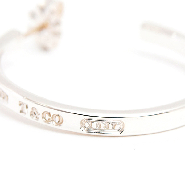 ティファニー ピアス レディース 1837 ナロー フープ シルバー SV925 TIFFANY 中古