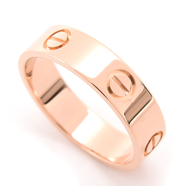 カルティエ 指輪 メンズ ラブ リング 60号 実寸19.5号 ピンクゴールド 750PG Cartier 中古