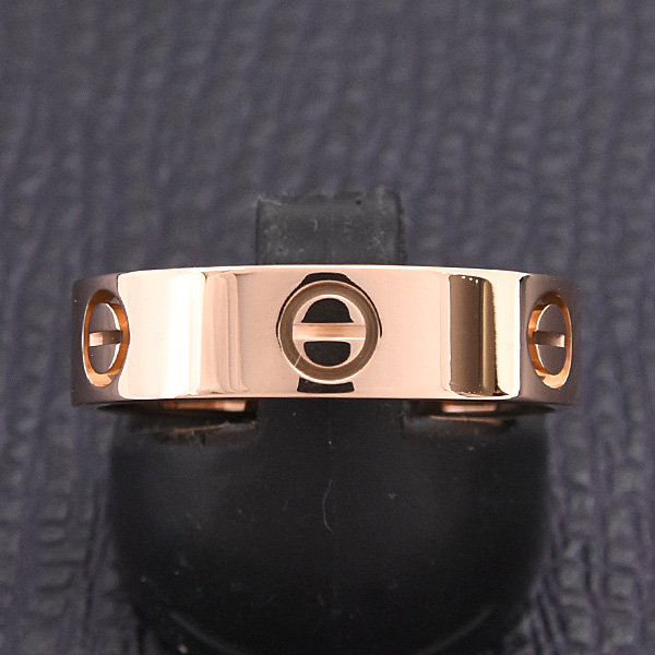 カルティエ 指輪 メンズ ラブ リング 60号 実寸19.5号 ピンクゴールド 750PG Cartier 中古