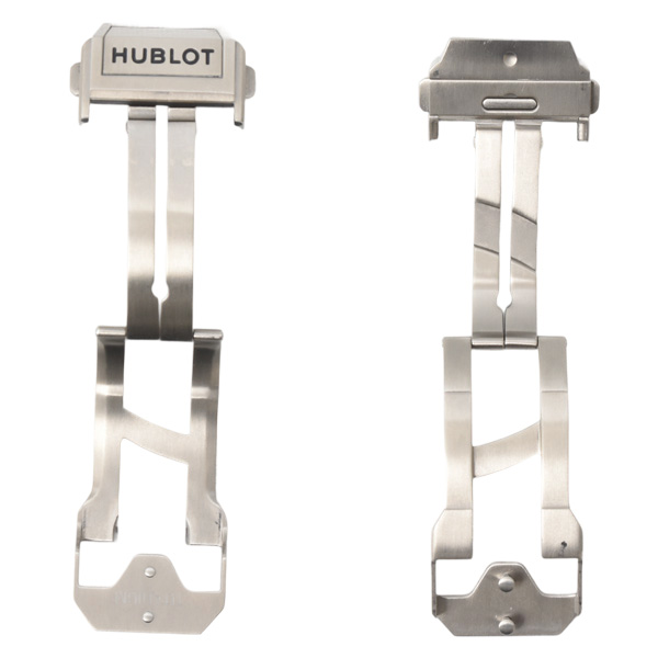 ウブロ 時計 メンズ レディース 純正 Dバックル 22mm幅 パーツ 部品 ラバーベルト チタン HUBLOT 中古