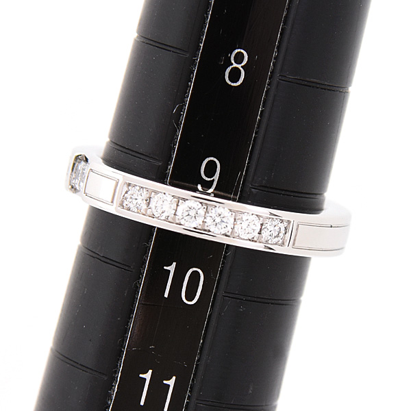 ハリーウィンストン 指輪 レディース トラフィックアクセント ダイヤ リング 9号強 プラチナ PT950 HARRY WINSTON 中古