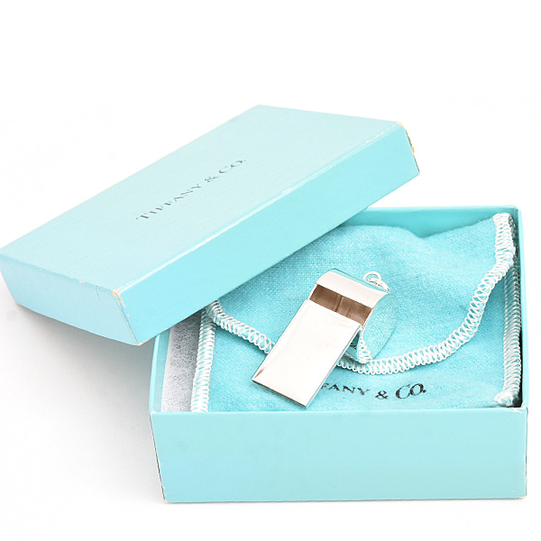 ティファニー ペンダント レディース メンズ ホイッスル 笛 ペンダントトップ シルバー SV925 TIFFANY 中古