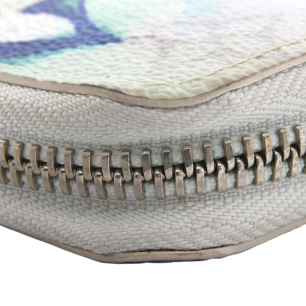 ルイヴィトン 財布 レディース ジッピーウォレットヴェルティカル ファスナー長財布 モノグラムウォーターカラー カラフル Louis Vuitton M80499 中古